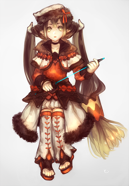 '14 - ウシヅノの少女:モンテ